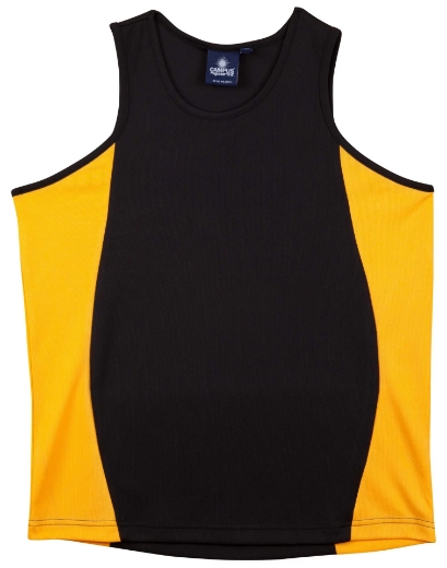 Picture of Winning Spirit, Kids Truedry Contrast Mesh Singlet